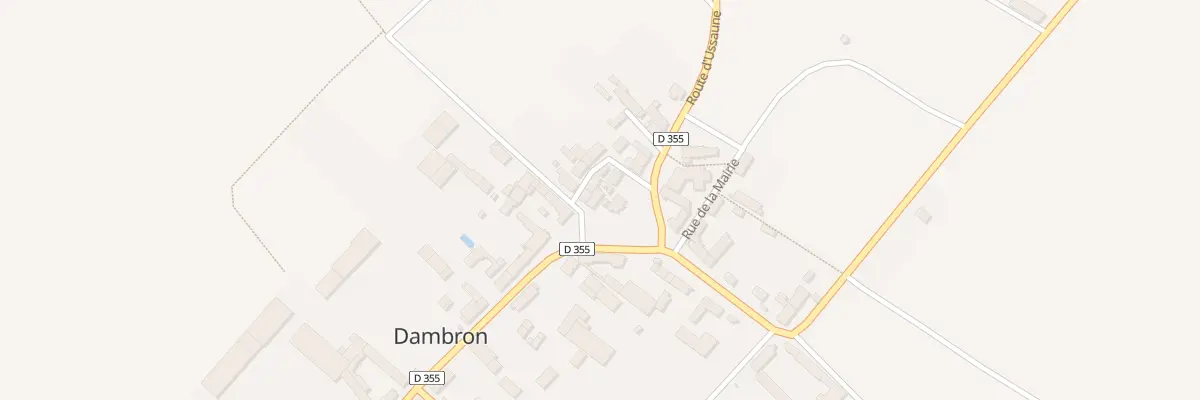 Plan du 2 Rue de Baigneaux à Dambron