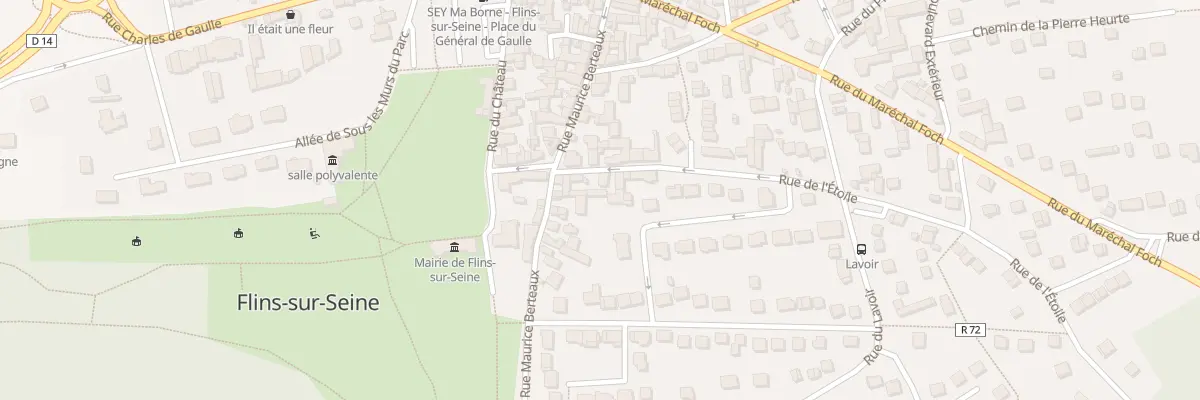 Plan du 24 Rue de l’Etoile à Flins-sur-Seine