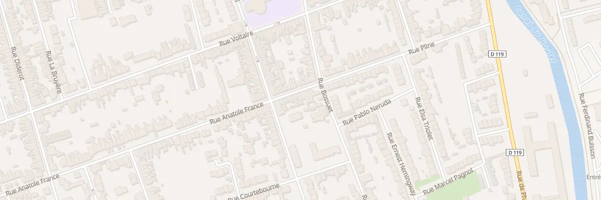 Plan du 248 Rue Anatole France à Calais