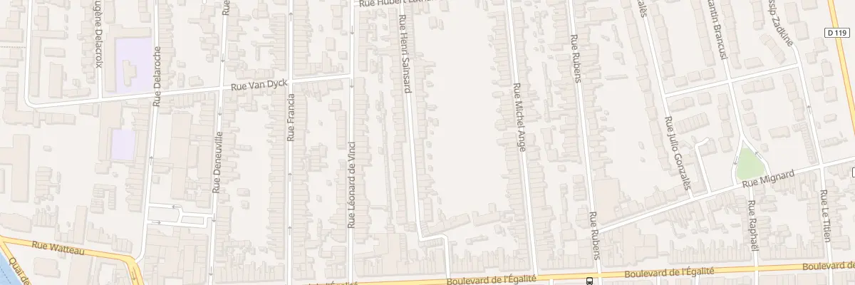 Plan du 65 Rue Henri Sainsard à Calais