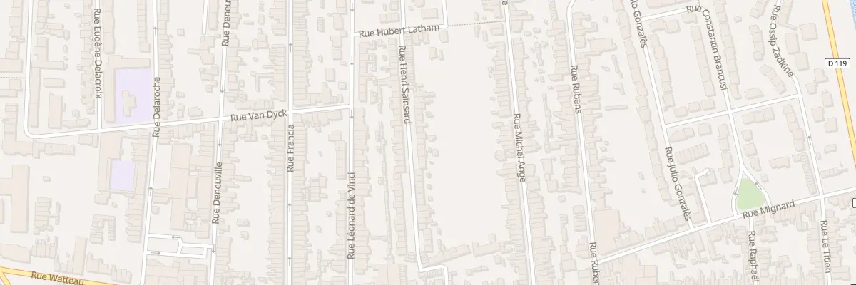 Plan du 55 Rue Henri Sainsard à Calais