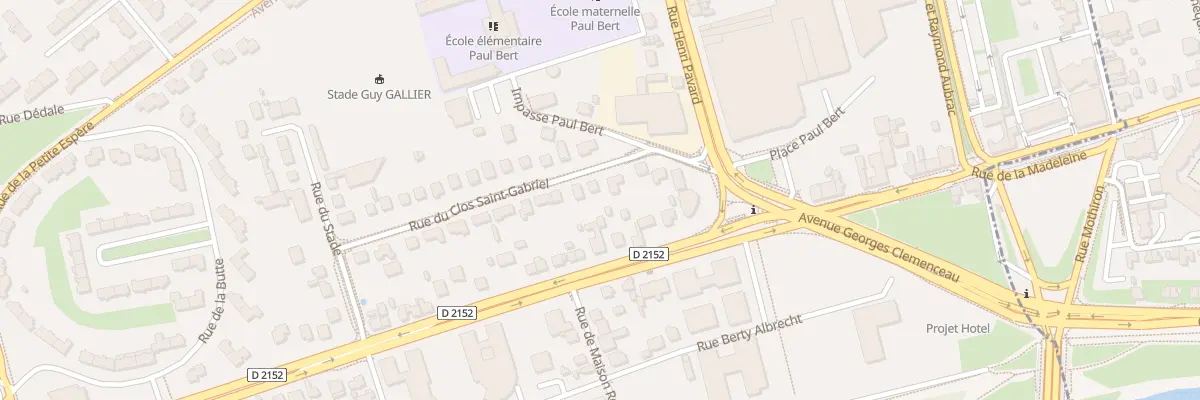Plan du 11 Rue du Clos Saint-Gabriel à Saint-Jean-de-la-Ruelle