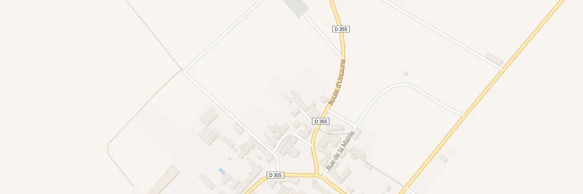 Plan du 11 Rte d’Ussaune à Dambron