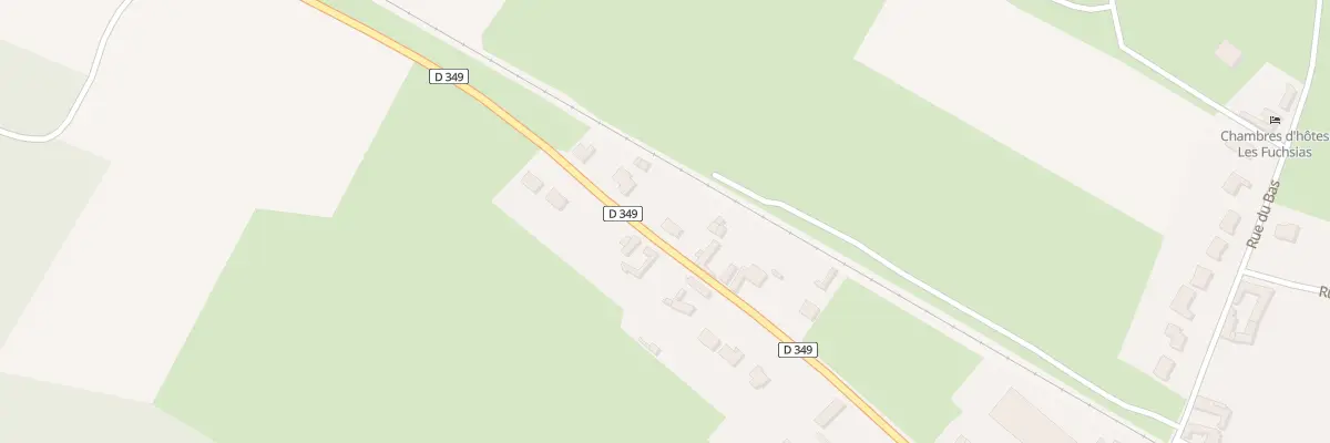 Plan du 52 Rte Nationale à Lespinoy