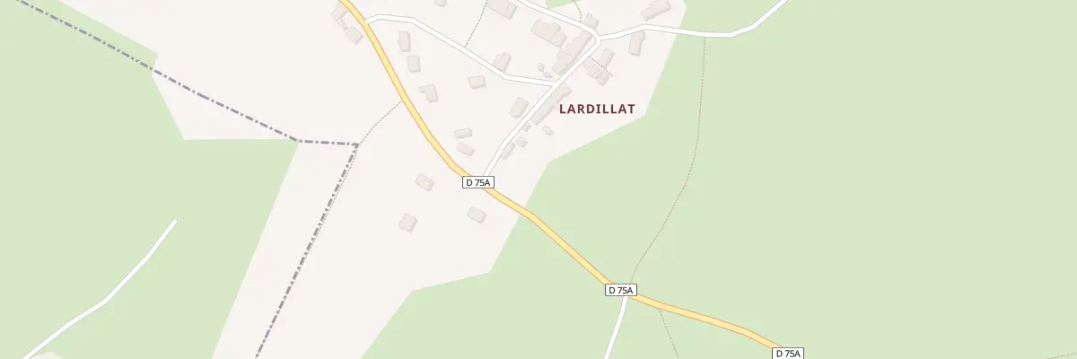 Plan du 2 Lardillat à Saint-Fiel