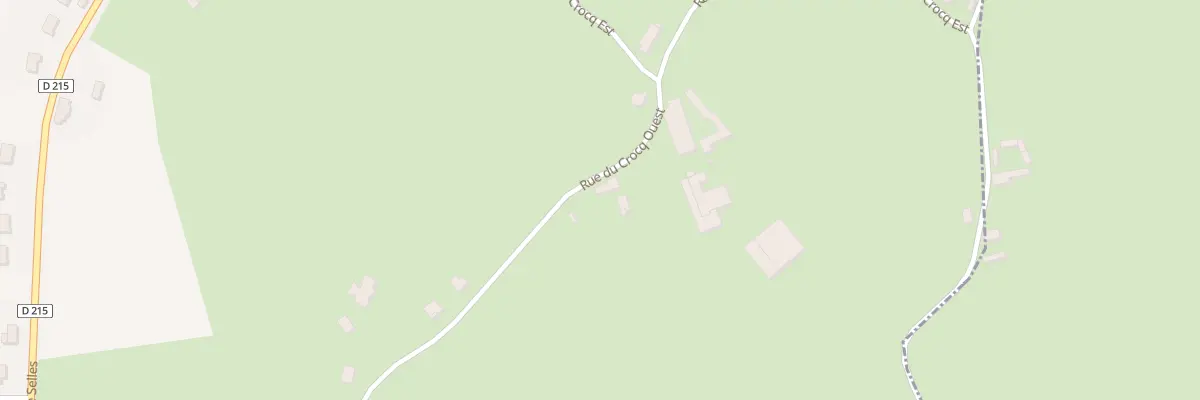 Plan du 16 Rue du Crocq Ouest à Menneville