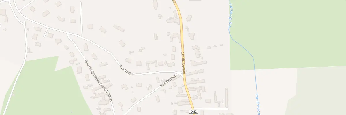 Plan du 41 Rue du Levant à Drucat