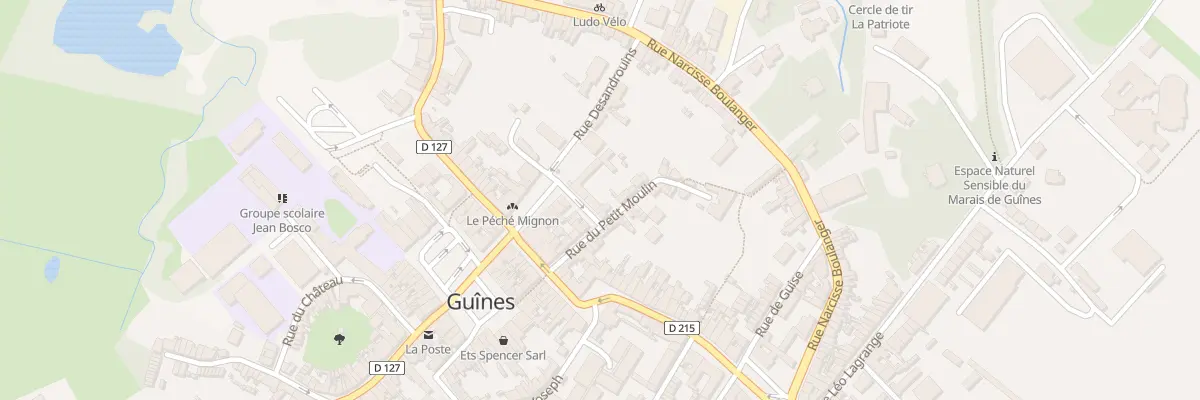 Plan du 3 Rue de la Basse Cour à Guînes
