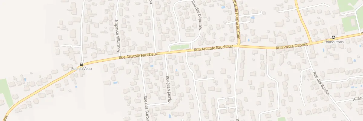 Plan du 449 Rue du Clos des Vignes à Saran