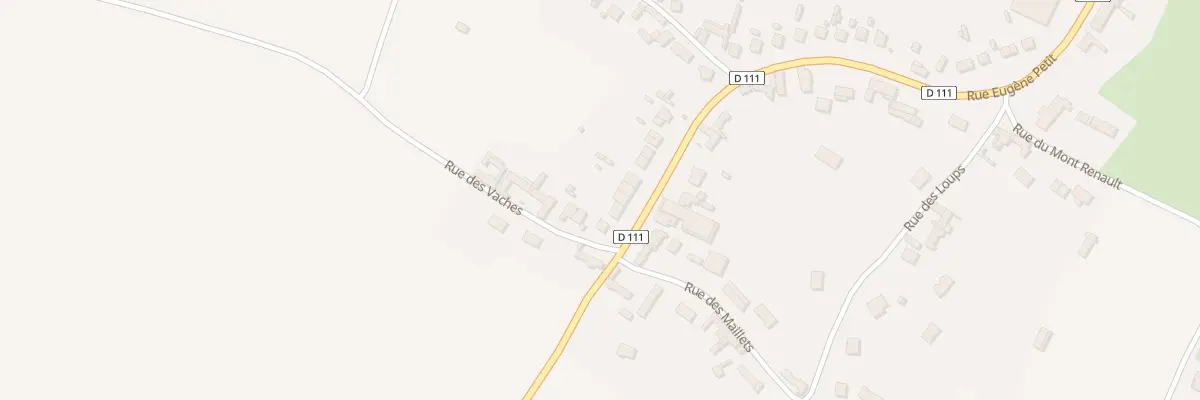 Plan du 52 Rue Eugène Petit à Crécy-en-Ponthieu