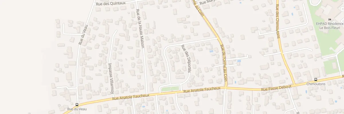 Plan du 185 Rue des Déportés à Saran