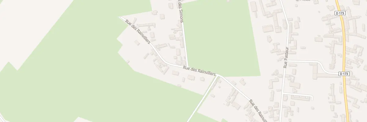 Plan du 44 Rue des Simons à Hallencourt