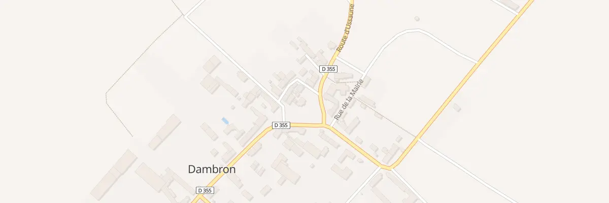 Plan du 1 Rte d’Ussaune à Dambron