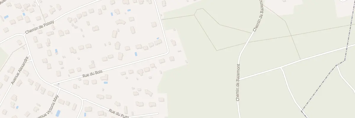 Plan du 24 Rue du Bois à Maule