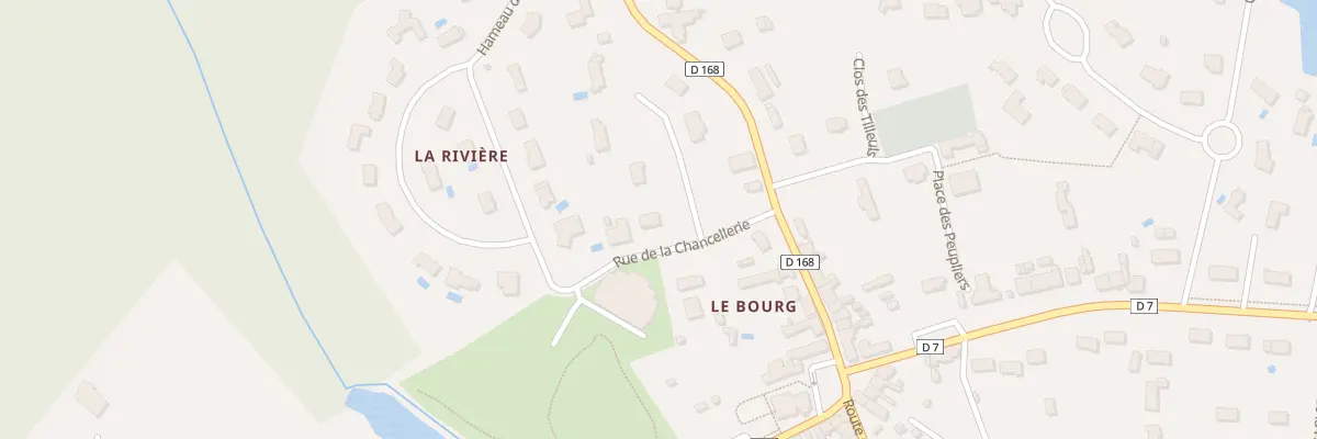 Plan du 2 Lot de la Chancellerie à Ardon