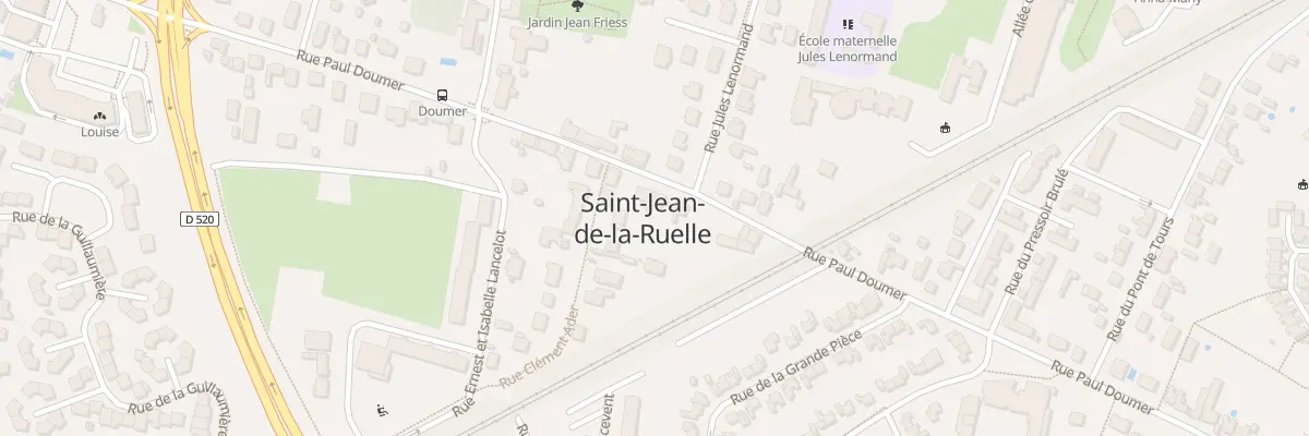 Plan du 79 Rue Paul Doumer à Saint-Jean-de-la-Ruelle