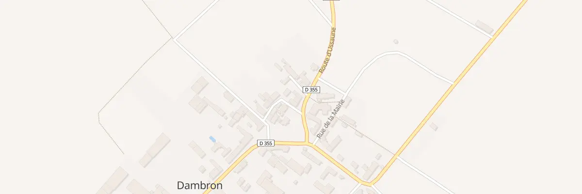 Plan du 7 Rte d’Ussaune à Dambron