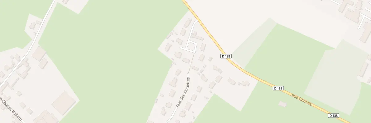 Plan du 98 Rue Gometz à Campagne-lès-Hesdin
