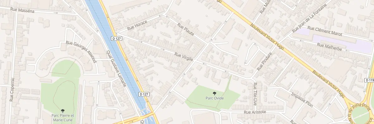 Plan du 48 Rue Virgile à Calais