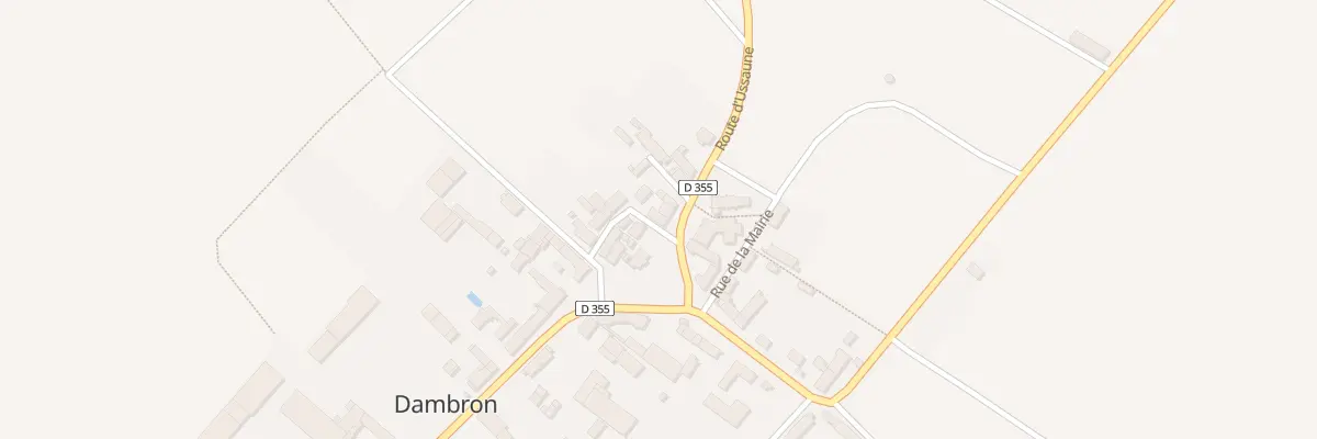 Plan du 5 Rte d’Ussaune à Dambron