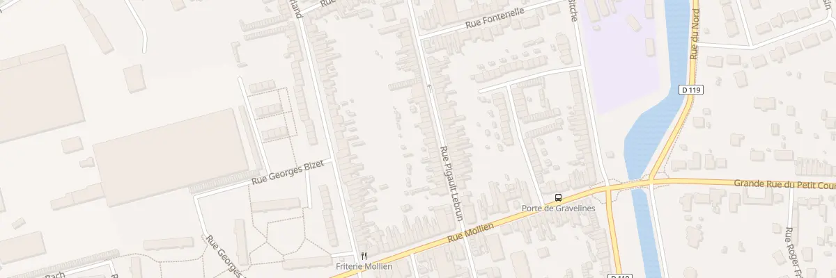 Plan du 29 Rue Pigault Lebrun à Calais