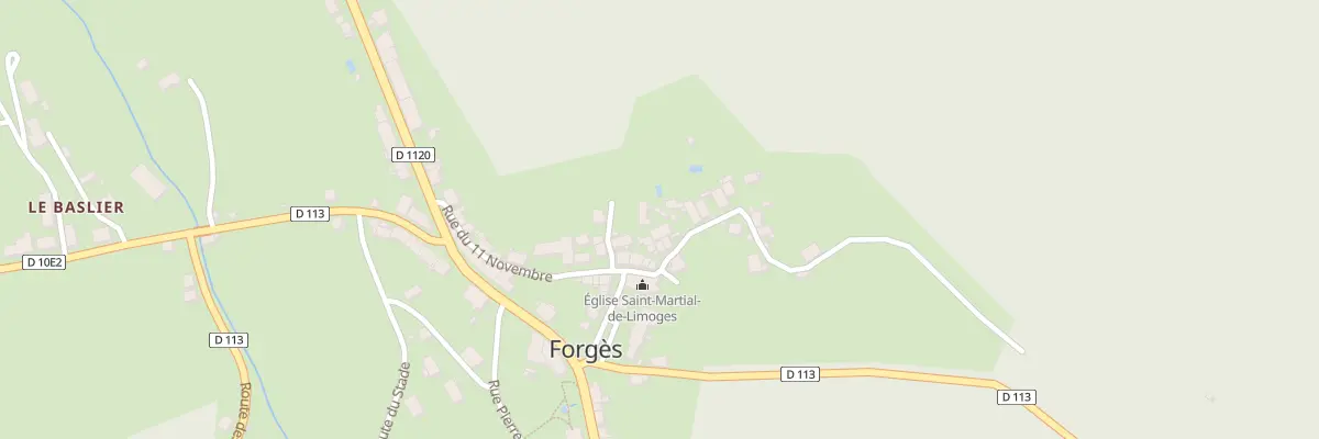 Plan du 5147 Le Bourg à Forgès