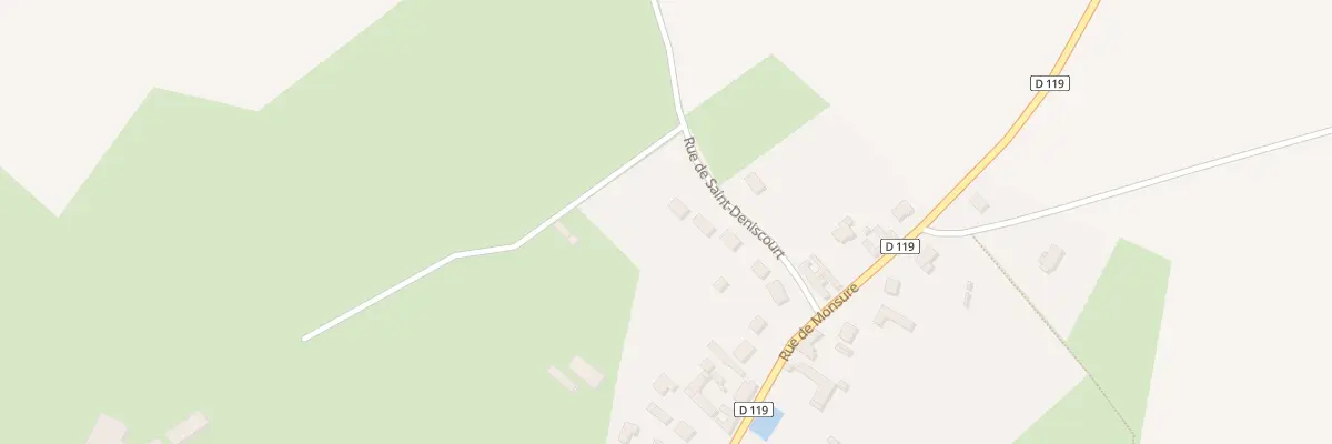 Plan du 9 Rue de St Deniscourt à Noirémont