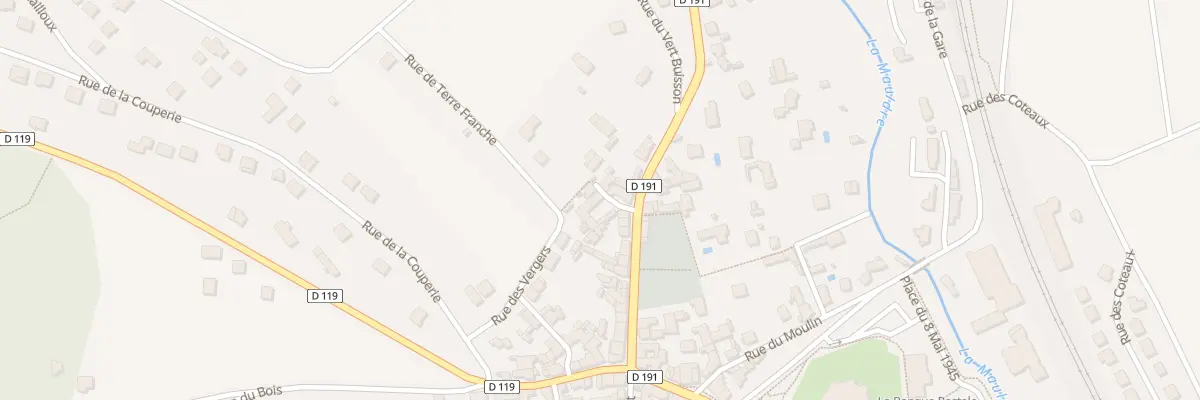Plan du 33 Rue de Maule à Beynes