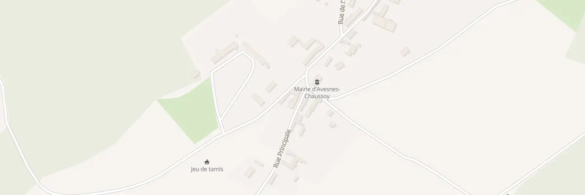 Plan du 18 Rue Principale à Avesnes-Chaussoy