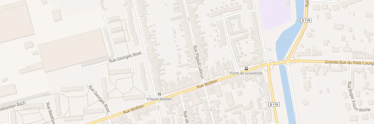 Plan du 11 Rue Pigault Lebrun à Calais
