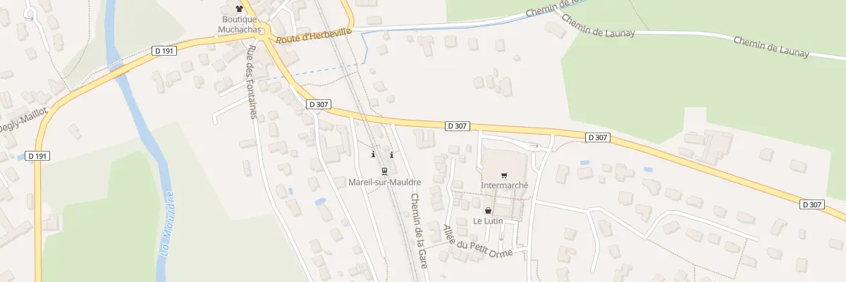 Plan du 4 Rue Christian Pouillard à Mareil-sur-Mauldre