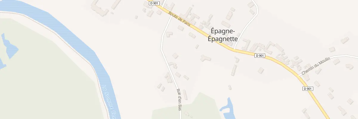 Plan du 4 Rue d’En Bas à Épagne-Épagnette
