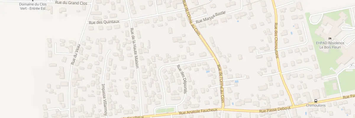 Plan du 92 Rue des Déportés à Saran