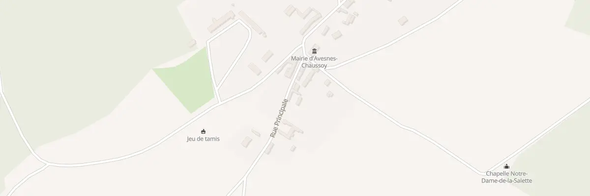 Plan du 31 Rue Principale à Avesnes-Chaussoy