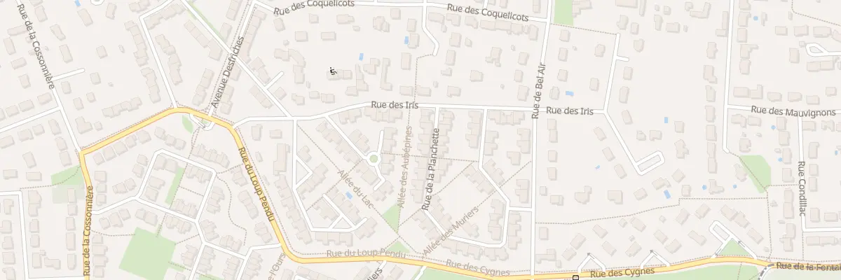 Plan du 8 Rue de la Planchette à Saint-Pryvé-Saint-Mesmin