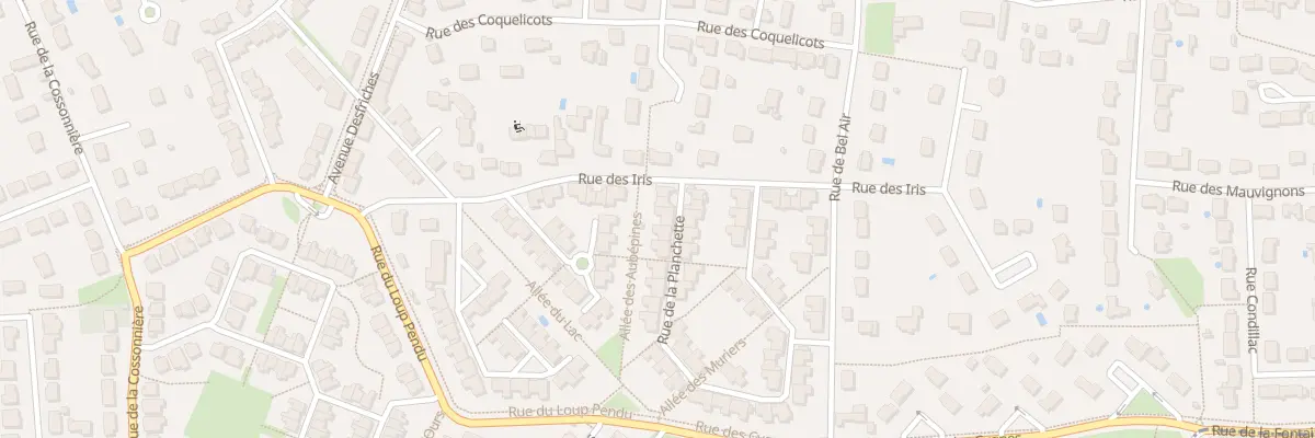 Plan du 6 Rue de la Planchette à Saint-Pryvé-Saint-Mesmin