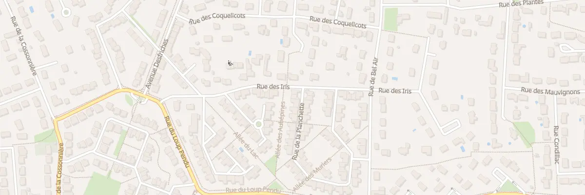 Plan du 4 Rue de la Planchette à Saint-Pryvé-Saint-Mesmin