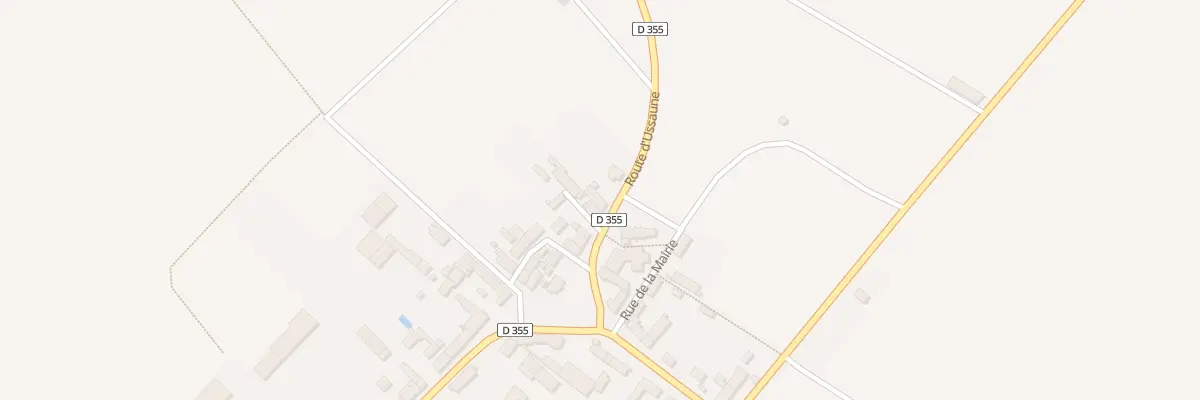 Plan du 15 Rte d’Ussaune à Dambron