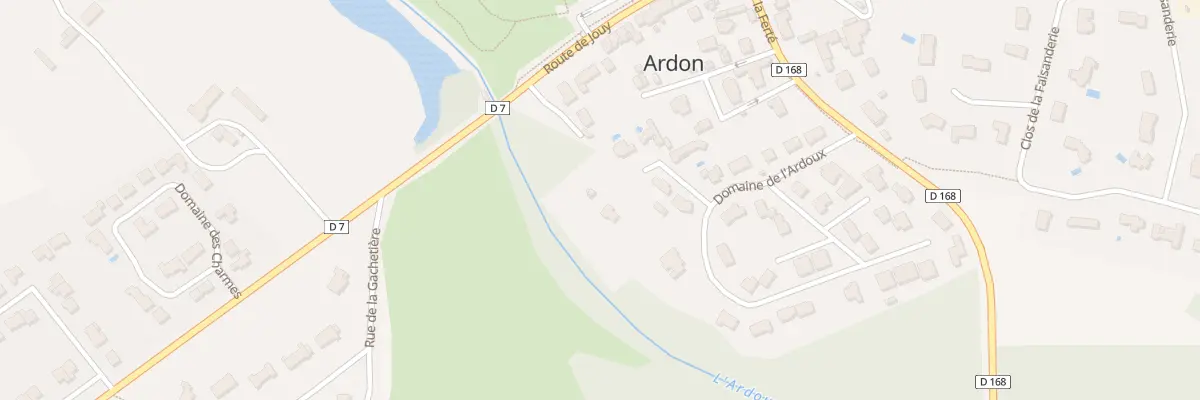 Plan du 5045 Vaugereau à Ardon