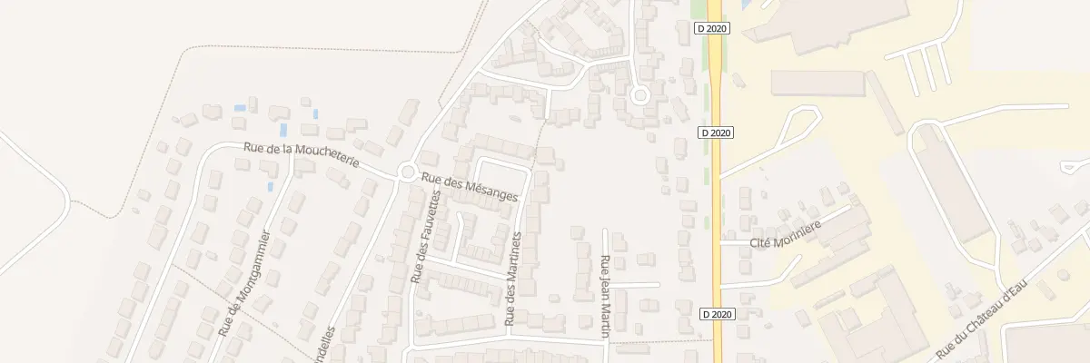 Plan du 16 Rue des Martinets à Chevilly