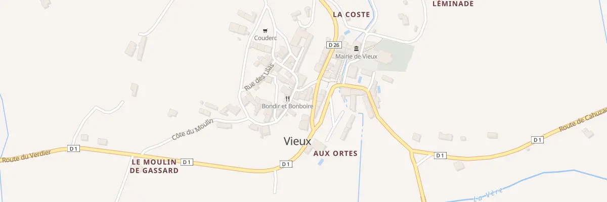 Plan du 5049 Le Village à Vieux