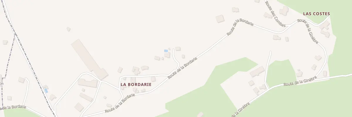 Plan du 5486F La Bordarie à Belmont-Bretenoux