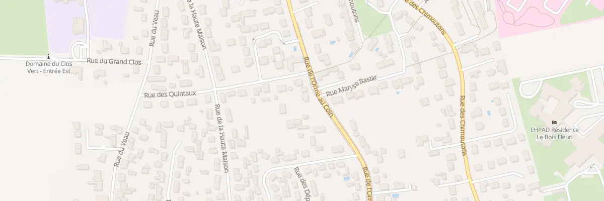Plan du 255 Rue de l’Orme au Coin à Saran