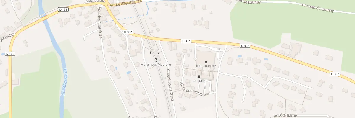 Plan du 8 All du Petit Orme à Mareil-sur-Mauldre