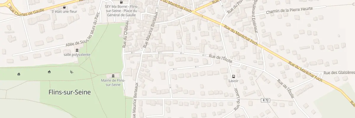 Plan du 94 Rue de l’Etoile à Flins-sur-Seine