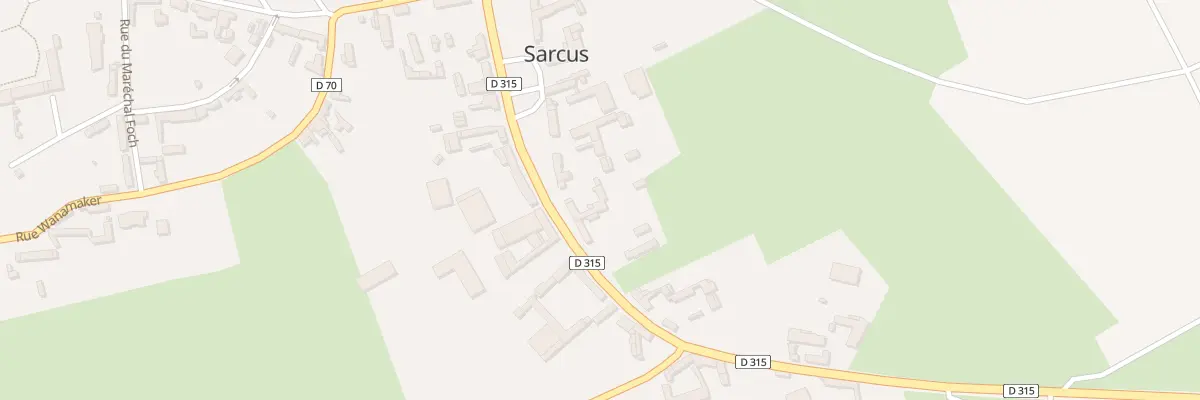 Plan du 17 Rue Mirlandaise à Sarcus