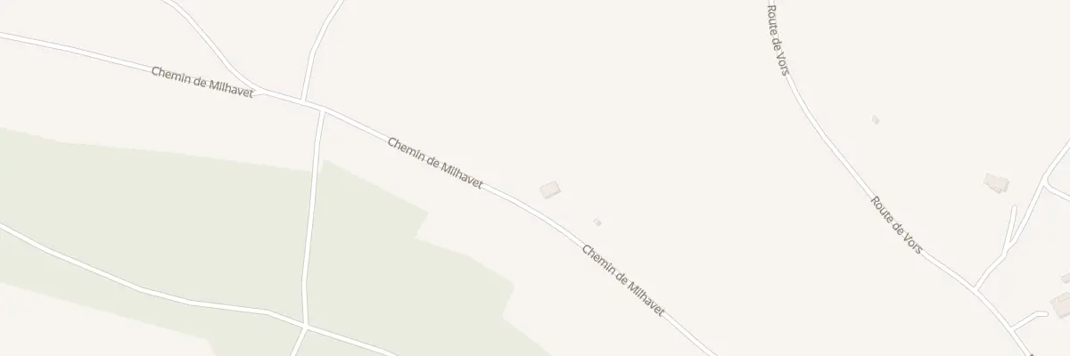 Plan du 790 Che de Milhavet à Gaillac