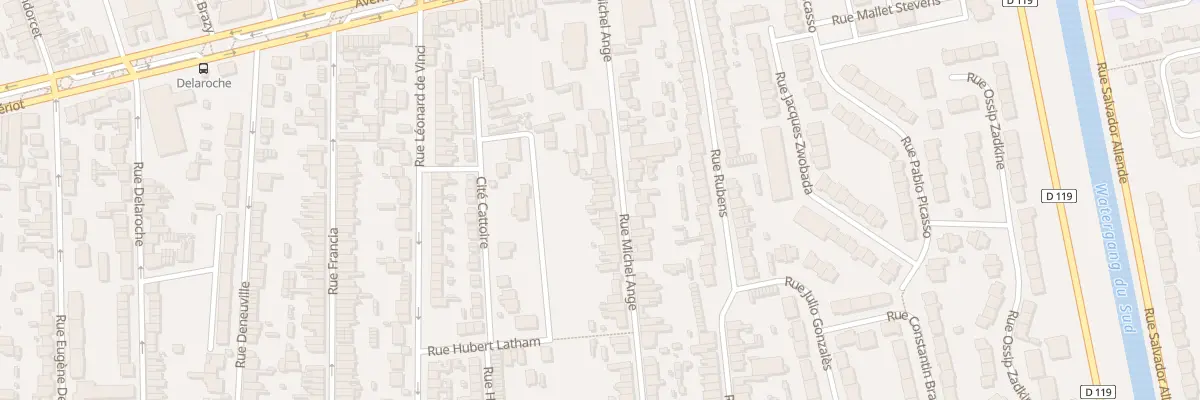 Plan du 151 Rue Michel Ange à Calais