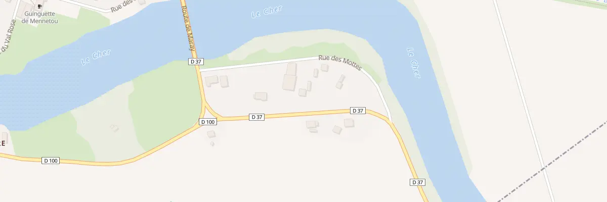 Plan du 9 Rte de Maray à Mennetou-sur-Cher