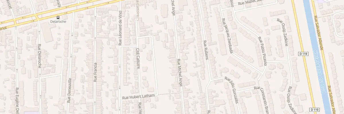 Plan du 149 Rue Michel Ange à Calais